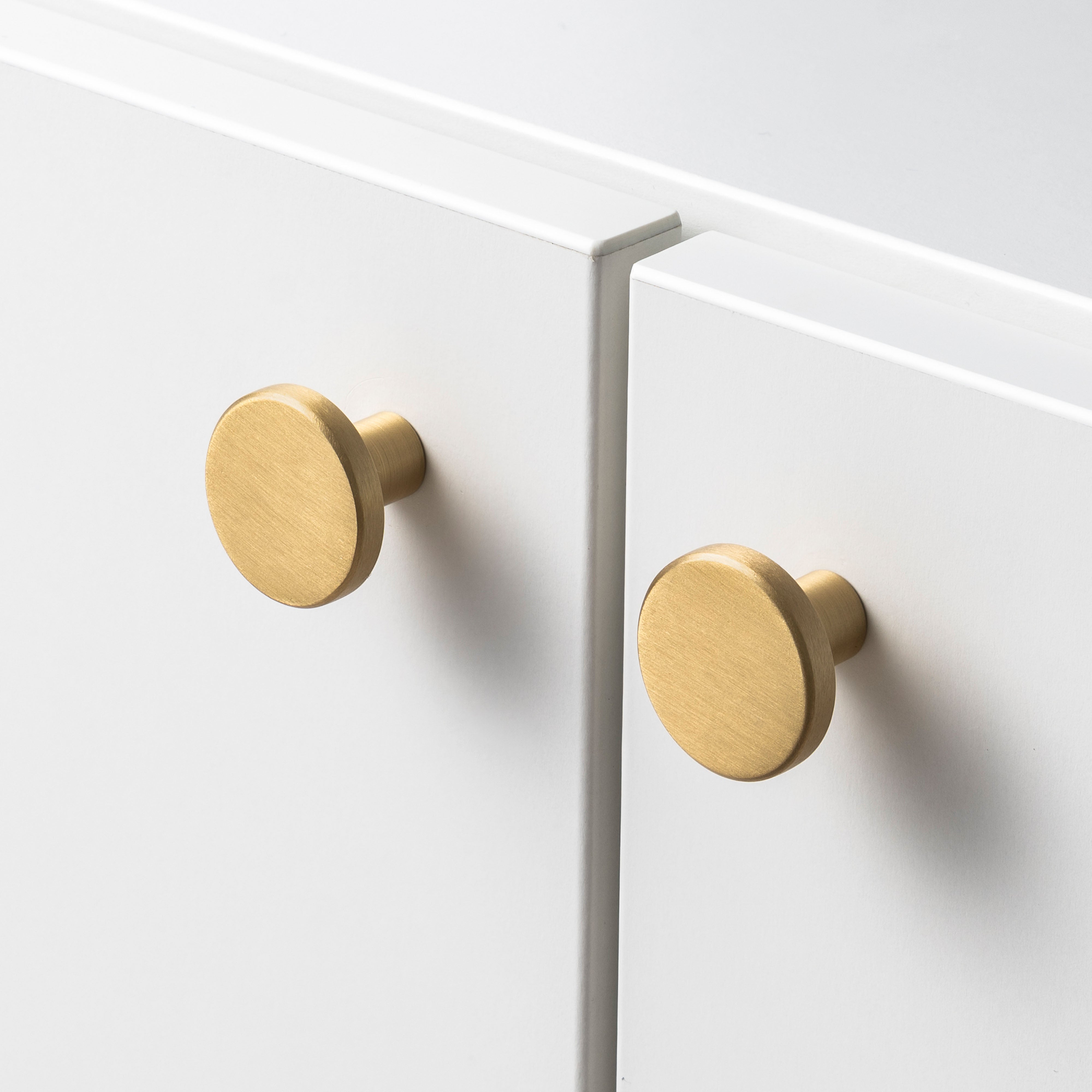 The Dot – Knopp, Mässing - Freya Home