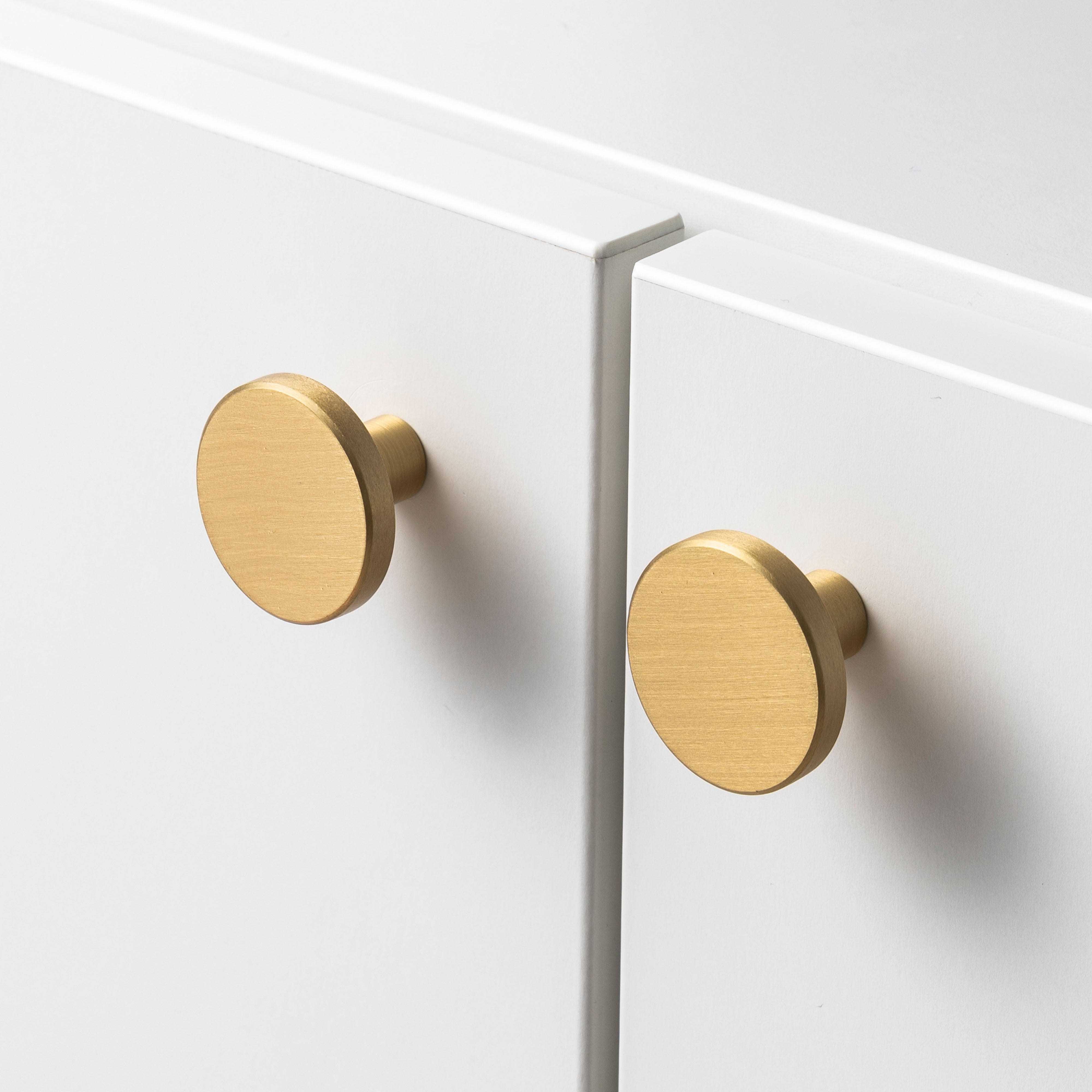 The Dot – Knopp, Mässing - Freya Home