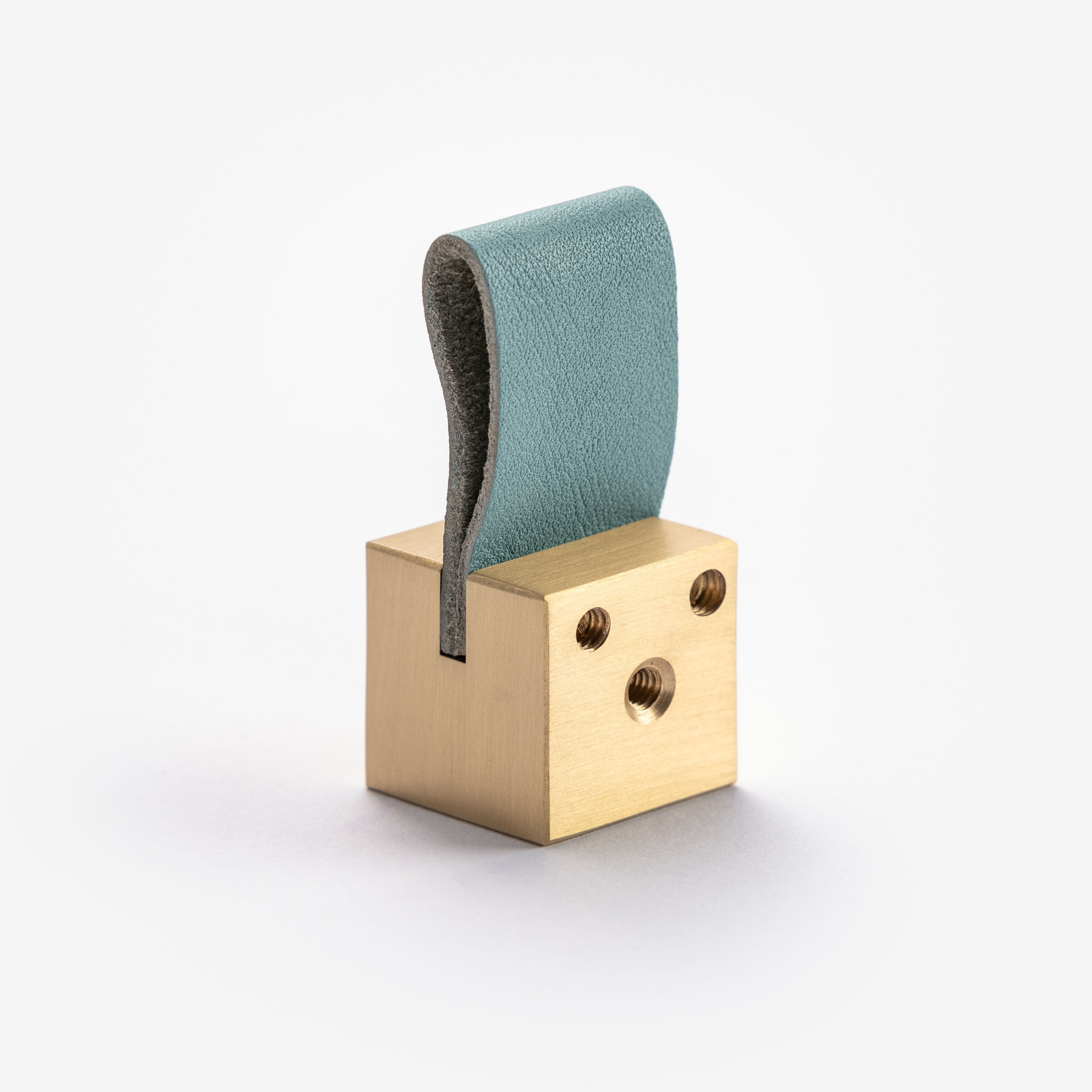 The Cube – Knopp, Mässing - Freya Home